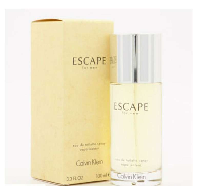 Calvin Klein Escape For Men EDT 100ML - £19.99 plus 1.99 C&C @ TK Maxx