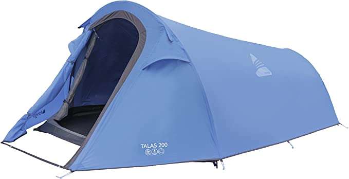 Vango Talas Tunnel Tent, River Blue, 200 [Amazon Exclusive] - £32.56 @ Amazon