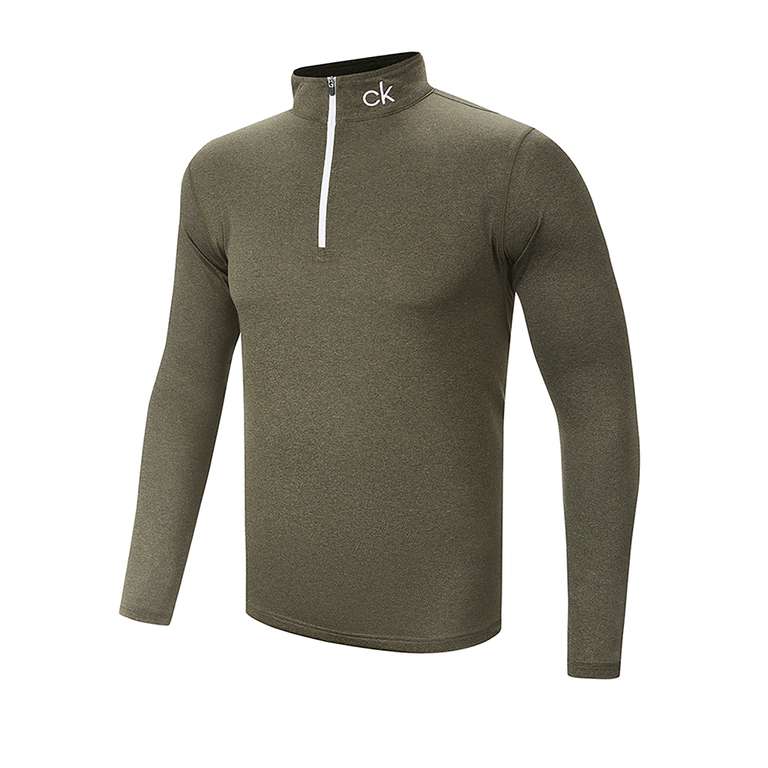 Calvin Klein - 1/4 Zip Performance Mid layer £16.94 delivered with code @ County Golf