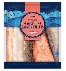 3 for £10 selected Fish, Mix and Match (possible delivery only) @ Iceland e.g Iceland 4 Wild Pink Salmon Fillets 480g