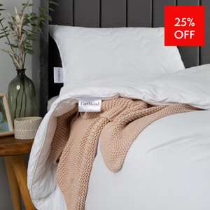 25% Off EarthKind - Duvets From £34 / Pillows From £18.75 Delivered @ SleepSeeker