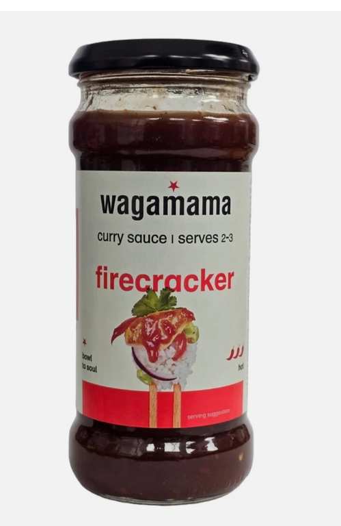 Wagamama Firecracker Curry Sauce Jar Serves 2-3 Hot 350g - Perr Barr, Birmingham