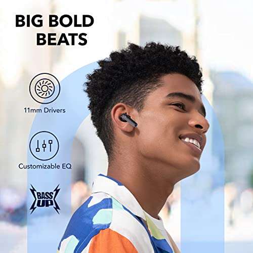 soundcore by Anker P3 Noise Cancelling Earbuds, 50H Playtime - Black, Blue or White £47.49 @ Dispatches from Amazon Sold by AnkerDirect UK