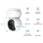 TP-Link Tapo Pan/Tilt Smart Security Camera, Indoor CCTV, 360° Rotational Views, Works with Alexa & Google Home - £23.99 @ Amazon