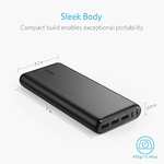 Anker Power Bank, PowerCore 26800mAh Portable Charger with Dual Input Port and Double-Speed Recharging Sold by AnkerDirect UK FBA