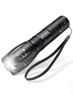 Maxesla LED Torch 2000 Lumens Zoomable - £5.94 sold by Hong Ziai FB Amazon