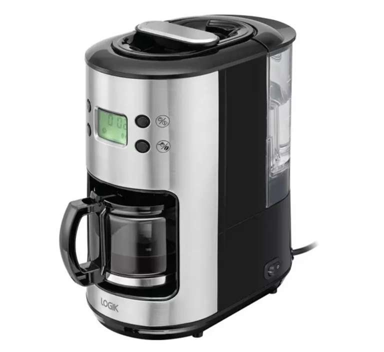 LOGIK L6CMG121 Bean to Cup Coffee Machine - £12.97 + Free Click and Collect @ Currys
