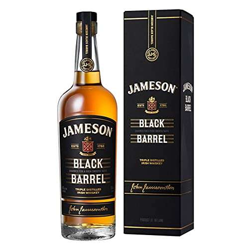 Jameson Black Barrel Blended Irish Whiskey, 70 cl - £25 @ Amazon