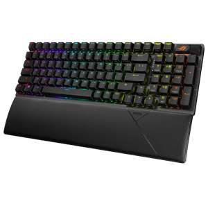 ROG Strix Scope II 96 Wireless gaming keyboard with tri-mode connection