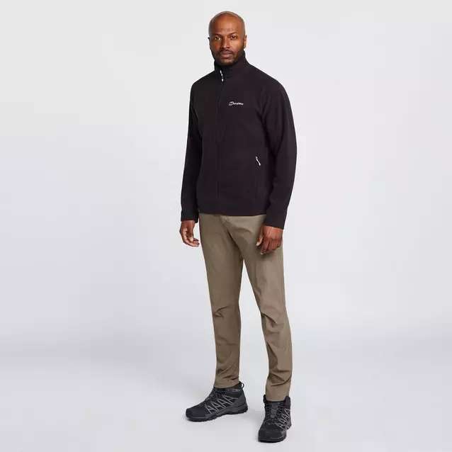 Berghaus Men’s Hartsop Polartec Full-Zip Fleece - Black\Grey | Size: S-XXL - £21.25 with code + £3.95 delivery @ Ultimate Outdoors