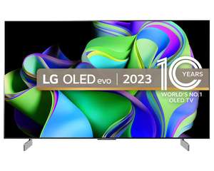 LG OLED42C36LA 42” C3 4K 120Hz OLED TV - With LG Members Sign-up & Using Blue Light Code / Student & Other Discount Scheme Codes. 5-yr War.
