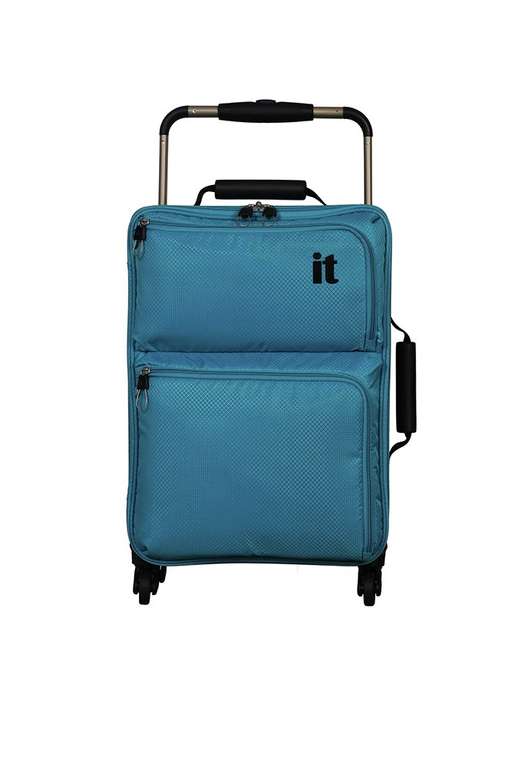 It Luggage World's Lightest 4Wheel Soft Cabin Suitcase free C&C
