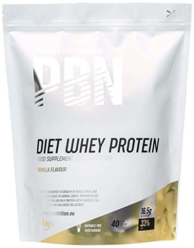 PBN - Premium Body Nutrition Diet Whey Vanilla 1kg £13.50 or £11.5 with S&S(15%) @ Amazon