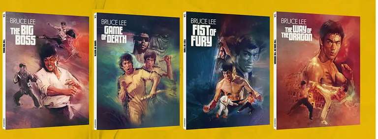 Bruce Lee Movies: Fist of Fury The Big Boss Game Of Death & The Way of the Dragon 4K UHD - To Buy