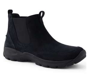 Men's Everyday Suede Chelsea Boots £8.75 with code + £4.95 delivery at Land's End