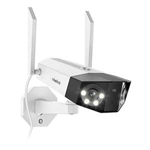 Reolink Duo 4MP/2K Outdoor Security Dual Lens Camera with Spotlights Alarm - Ultra-Wide Angle /IP66/Two-Way Audio £69.99 @ Amazon/ReolinkEU