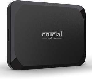 Crucial X9 2TB Portable SSD(NVMe/USB3.2/drop-proof upto 2m/3 months Mylios Photos)