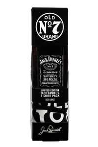 Jack Daniel's Tennessee Whiskey T-Shirt Gift Set, 50cl
