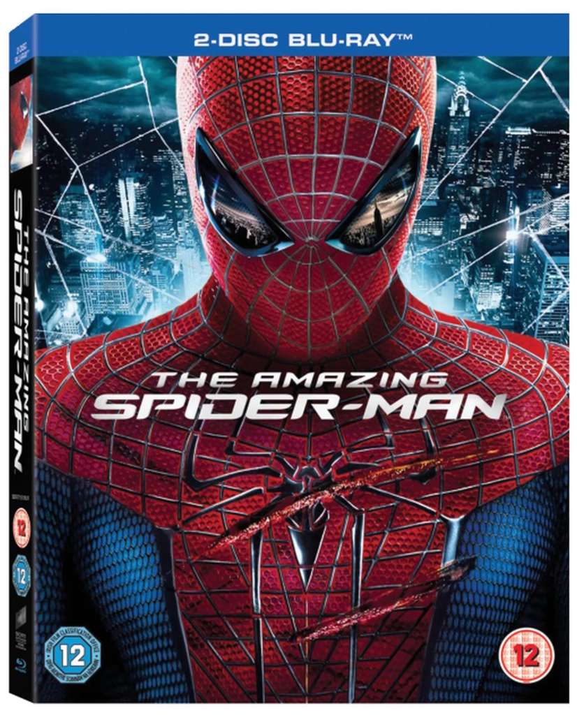 the amazing spider man blu ray