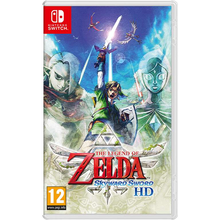 Nintendo Switch Game - The Legend of Zelda: Skyward Sword HD - £31.99 + £4.99 click and collect - Game