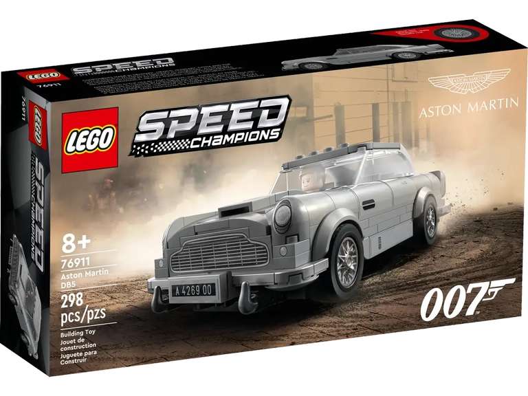 Lego Speed Champions 76911 007 Aston Martin DB5 at Leicester Square