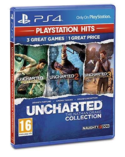 Uncharted Collection PlayStation Hits (PS4) - £8.99 @ Amazon - Prime Exclusive