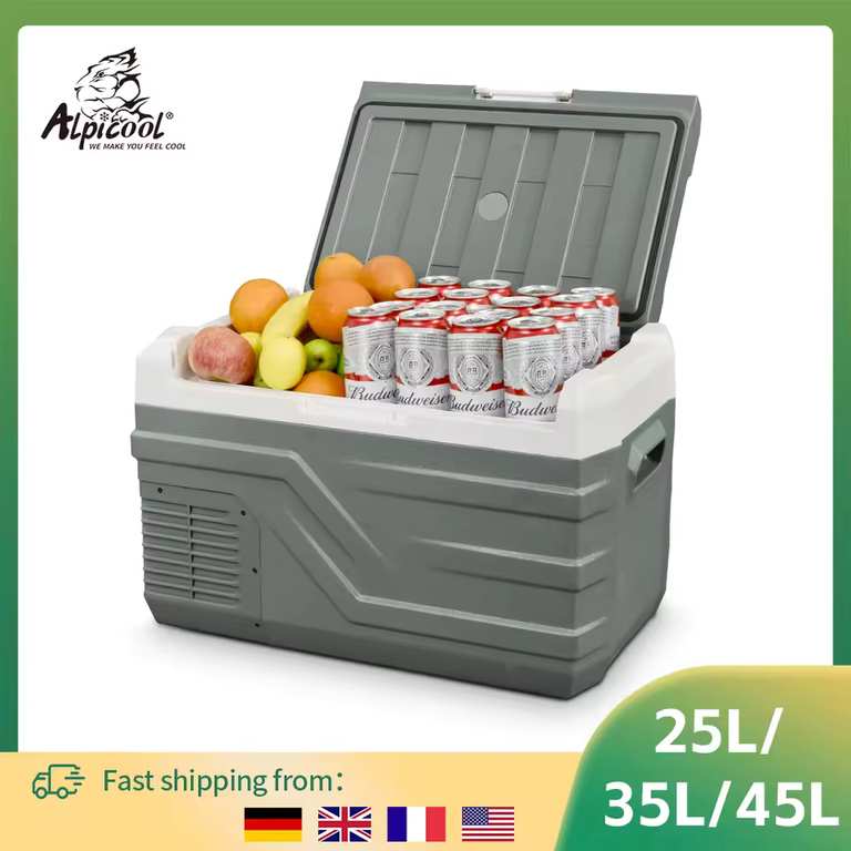 Alpicool NL 25L Car Refrigerator / Portable Cooler w/code [+2% cashback in credit possible] @ Alpicool Flagship Store[UK Dispatch]