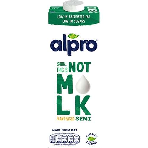 Alpro This Is Not M*lk (Oat) 1L - Semi & Whole (Long Life) - Clubcard Price