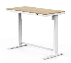 Flexispot Comhar EW8 All-in-One Electric Height Adjustable Standing Desk with Wooden Top (White) - £279.99 Delivered with Code @ Flexispot
