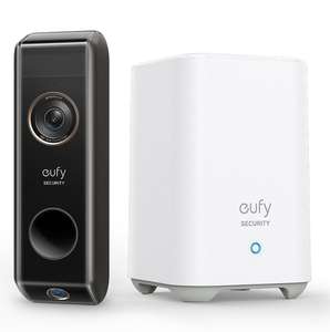 eufy Video Doorbell Dual Camera 2K with HomeBase 2, Free C&C At Selected Stores