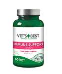Vet's Best Immune Support Dog Supplement| Promotes Healthy Immune System & Seasonal Allergy Relief | 60 Chewable Tablets