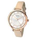 Sekonda Women's Quartz Watch Cream Strap/Silver Dial £15.10 Sold by Sekonda Watches Dispatched by Amazon