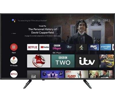 LOGIK L43AUE21 Android TV 43" Smart 4K Ultra HD HDR LED TV - REFURB-A - £157.49 with code @ currys_clearance / ebay