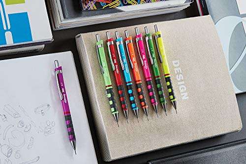 rOtring Tikky Mechanical Pencil, HB, 0.7 mm, Purple, Box of 12 - Sold by OMGHC