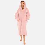 Sienna Extra-Long Sherpa Hoodie Blanket £18.95 Delivered @ Online Home Shop