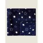 Navy Star Fleece Blanket 120 x 150cms - £4 + Free Click & Collect @ George (Asda)