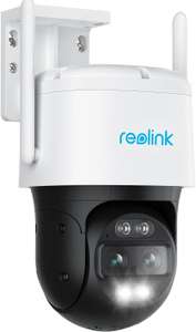 Reolink ‎TrackMix-W 4K PTZ Security Camera ( dual lens / 8MP / WiFi / Colour nightvision / audio / SD / spotlight ) w/code @ ReolinkEU /FBA