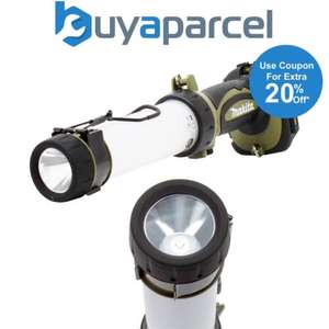 Makita DML806 O 18V / 14,4V LXT Torch LED Work Light Lantern Lumens Bare Olive, Sold By buyaparcel-store (UK Mainland)