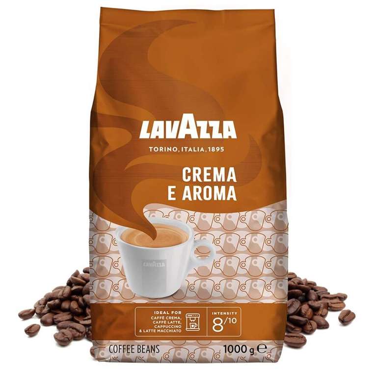 Lavazza Crema e Aroma 1000g Coffee Beans £9.99 @ Lidl Peterborough