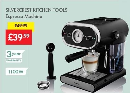 Silvercrest Espresso Machine Spare Parts | Reviewmotors.co