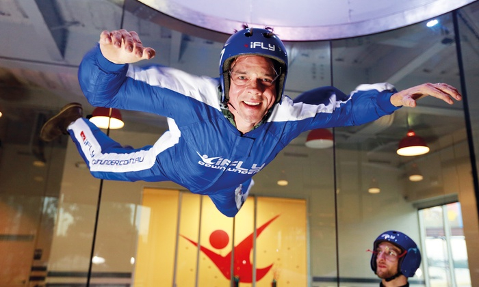 Indoor Skydiving Experience Including Two Flights at iFLY