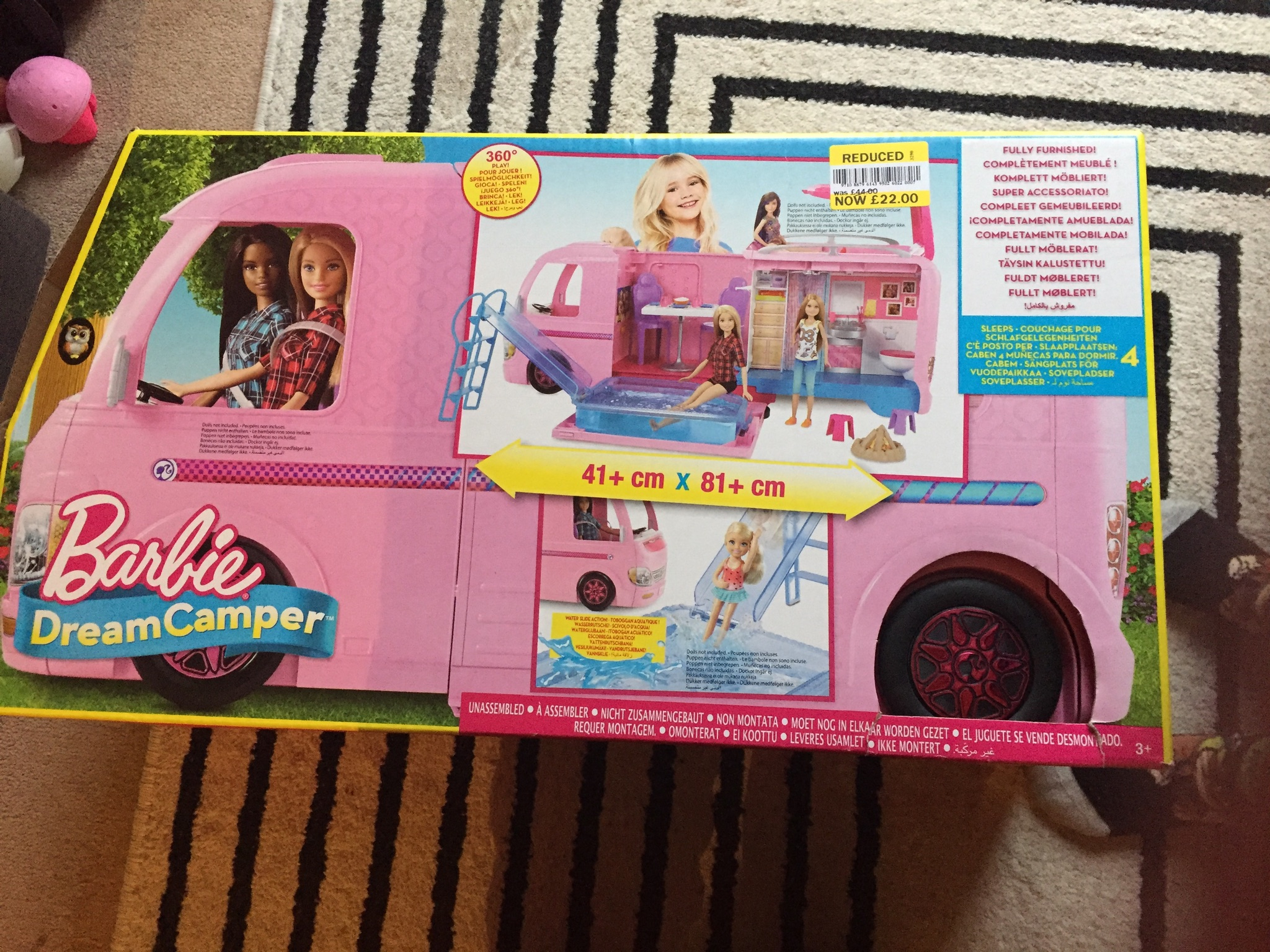 barbie dream camper tesco