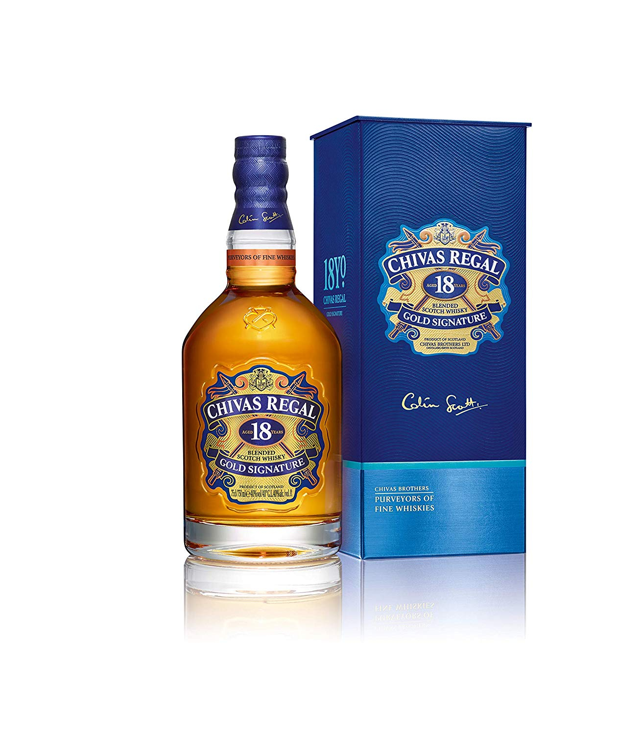 Chivas Regal 18 Year Old Blended Scotch Whisky 70cl - £40