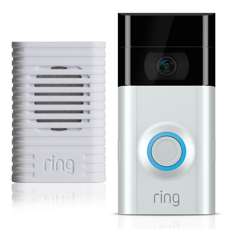Ring Video Doorbell 2 & Chime with 6 months free cloud