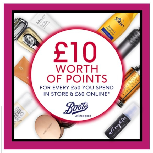 boots double points voucher