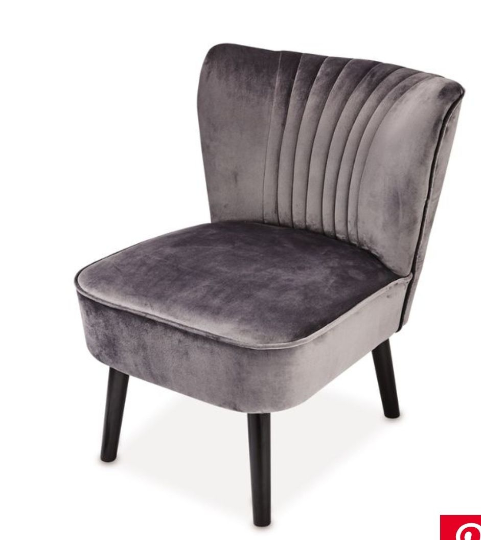 Aldi's Velvet Chair - £59.99 + £6.95 delivery @ Aldi - Available from