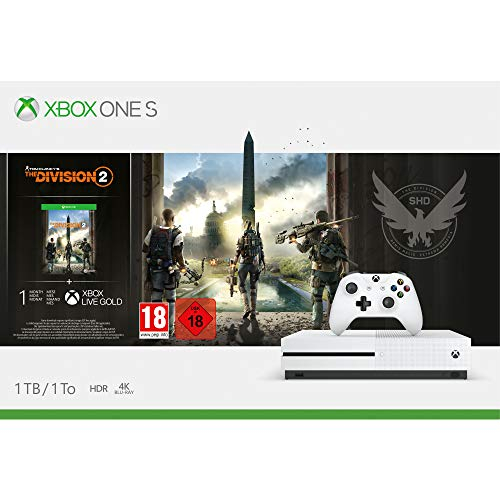 133° - Xbox One S 1TB + The Division 2 £147 (£142 with Fee Free Card) @ Amazon France