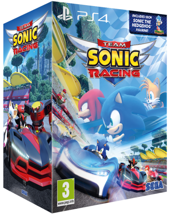 107Â° - Team Sonic Racing & Sonic Totaku Figurine Gift Pack (PS4) Â£24.99 Delivered @ GAME