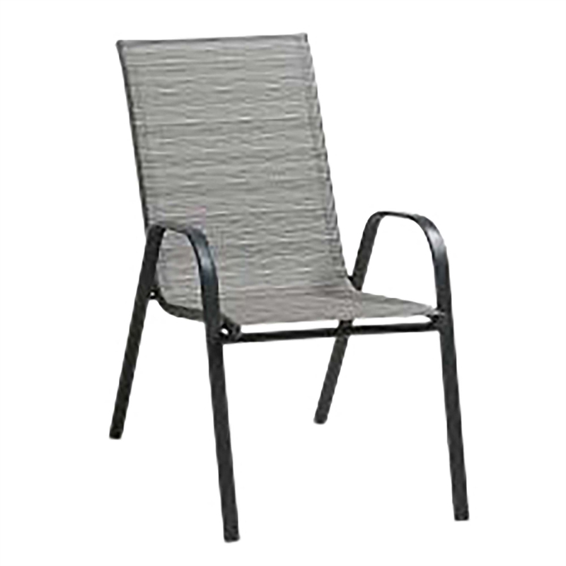 Andorra Single Stacking Garden Chair £12.50 Homebase - store collection