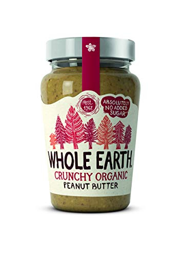 Whole Earth Crunchy Organic Peanut Butter 340g £1.99 (+£4 ...